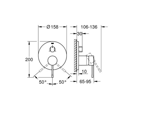 Смеситель Grohe Essence (24092001/24169001), изображение 4 Смеситель Grohe Essence (24092001/24169001), изображение 4