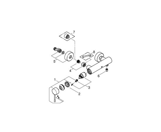 Смеситель Grohe Essence (33636001/25252001), изображение 4 Смеситель Grohe Essence (33636001/25252001), изображение 4