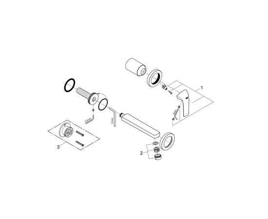 Смеситель Grohe BauCurve S-Size (20288000), изображение 3 Смеситель Grohe BauCurve S-Size (20288000), изображение 3