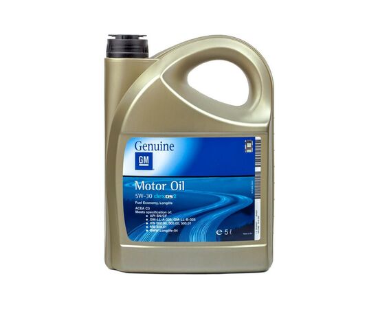 Моторна олива General Motors dexos2 5W-30, 5л (7154)