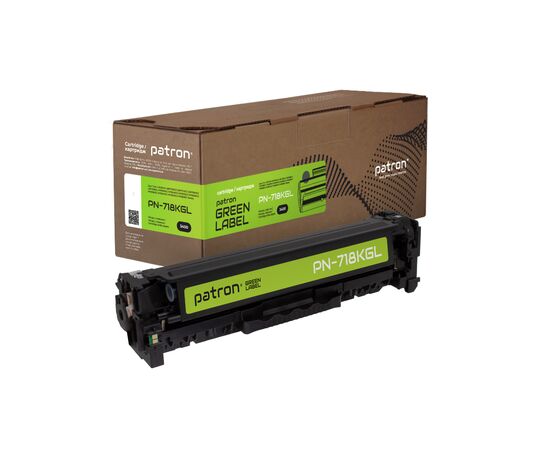 Картридж Patron Canon 718 black Green Label (PN-718KGL)