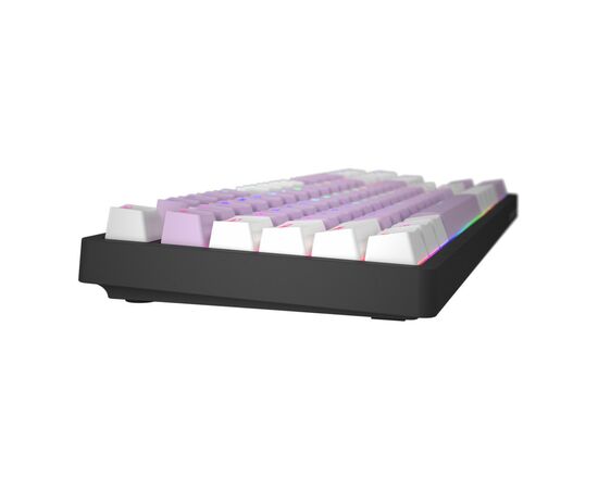 Клавиатура Hator Rockfall 2 Mecha Signature Edition USB Black/Lilac/White (HTK-520-BLW), изображение 4 Клавиатура Hator Rockfall 2 Mecha Signature Edition USB Black/Lilac/White (HTK-520-BLW), изображение 4