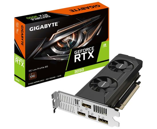 Видеокарта GIGABYTE GV-N3050OC-6GL, изображение 7 Видеокарта GIGABYTE GV-N3050OC-6GL, изображение 7