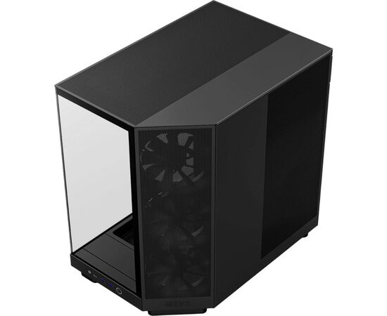 Корпус NZXT H6 Flow All Black (CC-H61FB-01), изображение 2 Корпус NZXT H6 Flow All Black (CC-H61FB-01), изображение 2