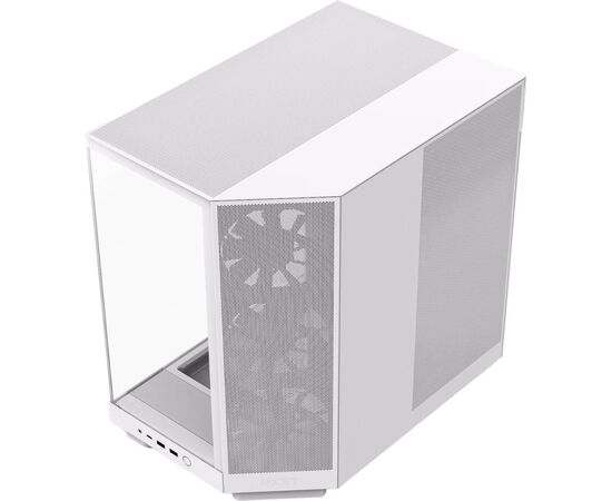 Корпус NZXT H6 Flow All white (CC-H61FW-01), изображение 3 Корпус NZXT H6 Flow All white (CC-H61FW-01), изображение 3