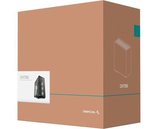 Корпус Deepcool CH780 Black (R-CH780-BKADE41-G-1), изображение 12 Корпус Deepcool CH780 Black (R-CH780-BKADE41-G-1), изображение 12