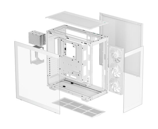 Корпус Deepcool CH780 White (R-CH780-WHADE41-G-1), изображение 11 Корпус Deepcool CH780 White (R-CH780-WHADE41-G-1), изображение 11