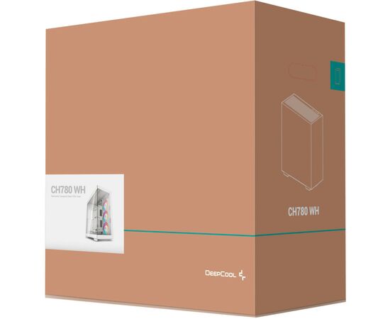 Корпус Deepcool CH780 White (R-CH780-WHADE41-G-1), изображение 12 Корпус Deepcool CH780 White (R-CH780-WHADE41-G-1), изображение 12
