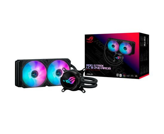 Система водяного охлаждения ASUS ROG Strix LC III 240 ARGB (90RC00S1-M0UAY0), изображение 8 Система водяного охлаждения ASUS ROG Strix LC III 240 ARGB (90RC00S1-M0UAY0), изображение 8