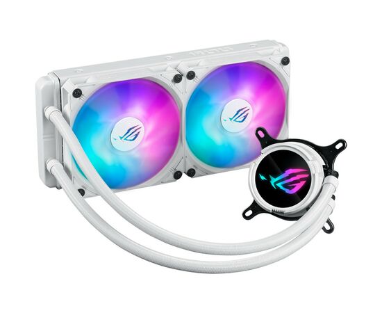Система водяного охлаждения ASUS ROG Strix LC III 240 ARGB WHT (90RC00S2-M0UAY0), изображение 2 Система водяного охлаждения ASUS ROG Strix LC III 240 ARGB WHT (90RC00S2-M0UAY0), изображение 2