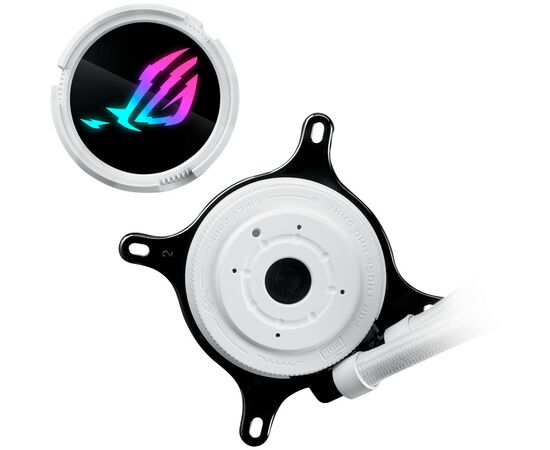 Система водяного охлаждения ASUS ROG Strix LC III 240 ARGB WHT (90RC00S2-M0UAY0), изображение 4 Система водяного охлаждения ASUS ROG Strix LC III 240 ARGB WHT (90RC00S2-M0UAY0), изображение 4