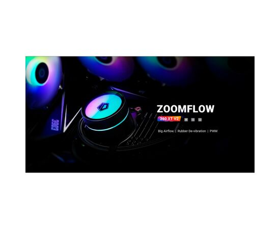 Система водяного охлаждения ID-Cooling ZOOMFLOW 360 XT V2, изображение 10 Система водяного охлаждения ID-Cooling ZOOMFLOW 360 XT V2, изображение 10