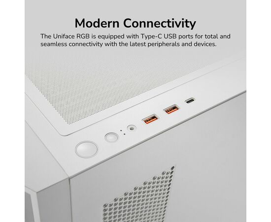 Корпус Cougar UNIFACE RGB White, изображение 12 Корпус Cougar UNIFACE RGB White, изображение 12