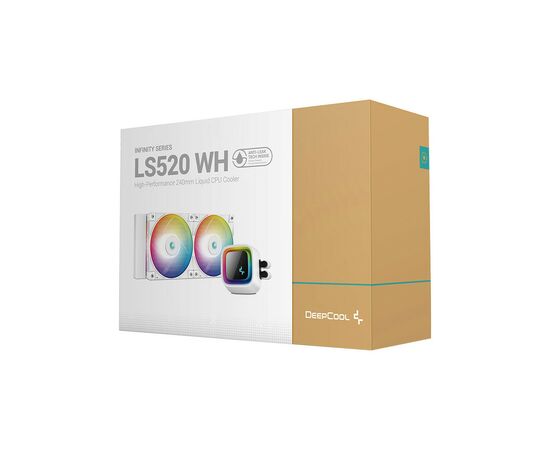 Система водяного охлаждения Deepcool LS520 White, изображение 6 Система водяного охлаждения Deepcool LS520 White, изображение 6