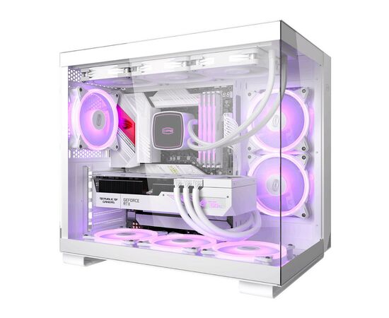 Корпус PcСooler C3 T500 ARGB WH, изображение 2 Корпус PcСooler C3 T500 ARGB WH, изображение 2