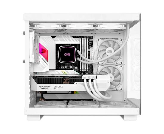 Корпус PcСooler C3 T500 ARGB WH, изображение 5 Корпус PcСooler C3 T500 ARGB WH, изображение 5