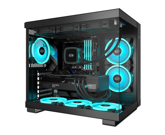 Корпус PcСooler C3 T500 ARGB BK, изображение 2 Корпус PcСooler C3 T500 ARGB BK, изображение 2