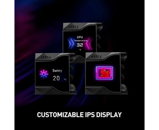 Система водяного охлаждения MSI MPG CORELIQUID D240, изображение 10 Система водяного охлаждения MSI MPG CORELIQUID D240, изображение 10