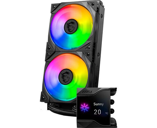 Система водяного охлаждения MSI MPG CORELIQUID D240, изображение 5 Система водяного охлаждения MSI MPG CORELIQUID D240, изображение 5
