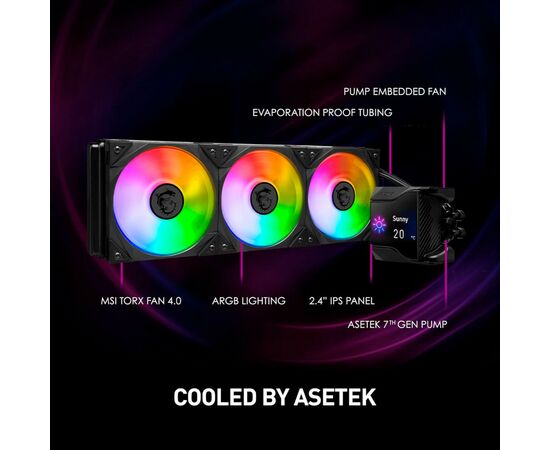 Система водяного охлаждения MSI MPG CORELIQUID D360, изображение 6