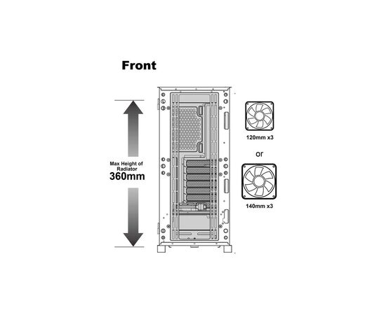 Корпус Azza NEO (CSAZ-500), изображение 7 Корпус Azza NEO (CSAZ-500), изображение 7