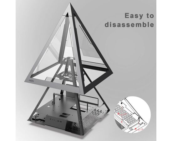 Корпус Azza PYRAMID (CSAZ-804L), изображение 4 Корпус Azza PYRAMID (CSAZ-804L), изображение 4