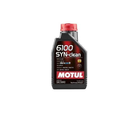 Моторное масло MOTUL 6100 Syn-clean SAE 5W40 1 л (854211)