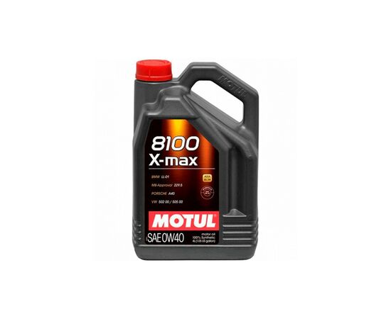 Моторное масло MOTUL 8100 X-max SAE 0W40 4 л (348207)
