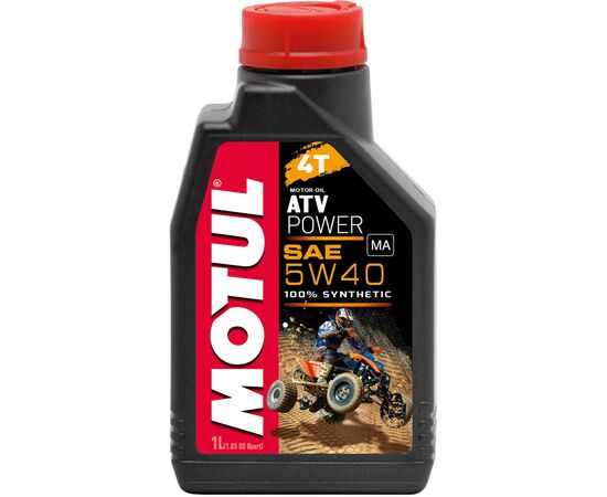 Моторное масло MOTUL ATV Power 4T SAE 5W40 1 л (850601)
