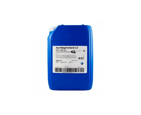 Моторное масло Aral MegaTurboral 10W-40 LA 20L (15BD3B)