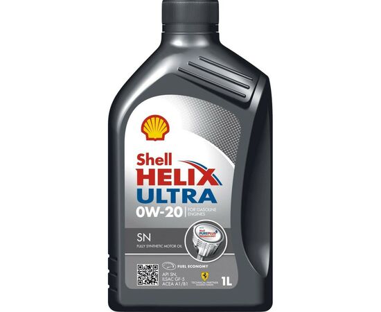 Моторна олива Shell Helix Ultra SN 0W-20, 1л (6109)