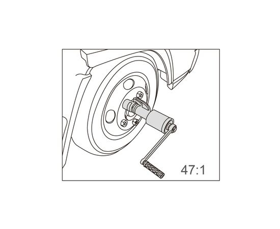 Ключ KING TONY редукторный 1" с головками 32 мм и 33 мм. (3488A03MP), изображение 3 Ключ KING TONY редукторный 1" с головками 32 мм и 33 мм. (3488A03MP), изображение 3