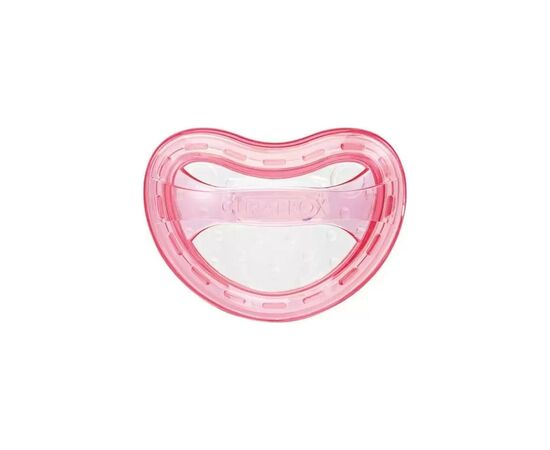Пустышка Curaprox + контейнер для хранения 18-36 мес. розовая (Babysoother pink size 2), изображение 2 Пустышка Curaprox + контейнер для хранения 18-36 мес. розовая (Babysoother pink size 2), изображение 2