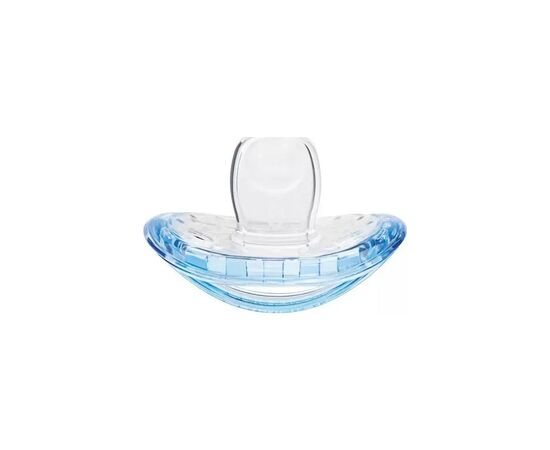 Пустушка Curaprox + контейнер для зберігання 0-7 міс. блакитна (Babysoother blue/0)