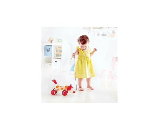 Каталка Hape деревянная Песик (E0347), изображение 4 Каталка Hape деревянная Песик (E0347), изображение 4