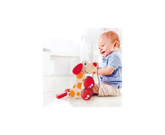 Каталка Hape деревянная Песик (E0347), изображение 5 Каталка Hape деревянная Песик (E0347), изображение 5