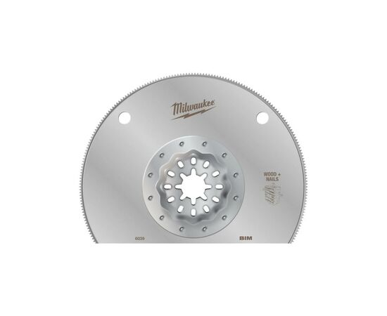 Полотно Milwaukee BiM STARLOCK для реноватора, D=85/28мм древесина с гвоздями (48906039)