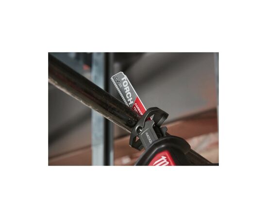 Полотно Milwaukee сабельной пилы TORCH CARBIDE,150мм/шаг зуба 3,6мм, металл (48005201), изображение 4 Полотно Milwaukee сабельной пилы TORCH CARBIDE,150мм/шаг зуба 3,6мм, металл (48005201), изображение 4