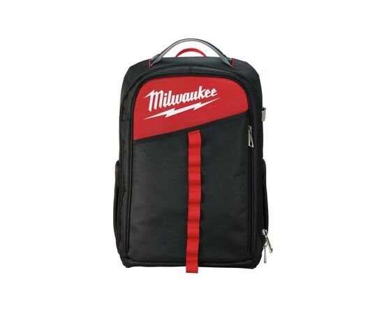 Сумка для инструмента Milwaukee рюкзак строителя 200x300x498 (4932464834), изображение 2 Сумка для инструмента Milwaukee рюкзак строителя 200x300x498 (4932464834), изображение 2