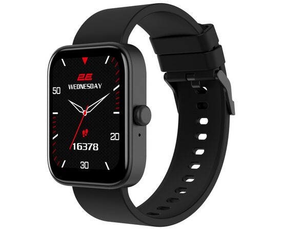 Смарт-годинник 2E Alpha SQ Music Edition 46mm Black (2E-CWW40BK)