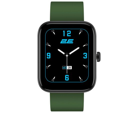 Смарт-часы 2E Alpha SQ Music Edition 46mm Black-Green (2E-CWW40BKGN), изображение 2 Смарт-часы 2E Alpha SQ Music Edition 46mm Black-Green (2E-CWW40BKGN), изображение 2