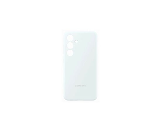 Чехол для мобильного телефона Samsung S24 Silicone Case White (EF-PS921TWEGWW), изображение 4 Чехол для мобильного телефона Samsung S24 Silicone Case White (EF-PS921TWEGWW), изображение 4