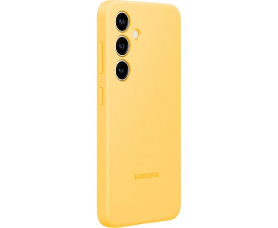Чехол для мобильного телефона Samsung Galaxy S24 (S921) Silicone Case Yellow (EF-PS921TYEGWW), изображение 2 Чехол для мобильного телефона Samsung Galaxy S24 (S921) Silicone Case Yellow (EF-PS921TYEGWW), изображение 2