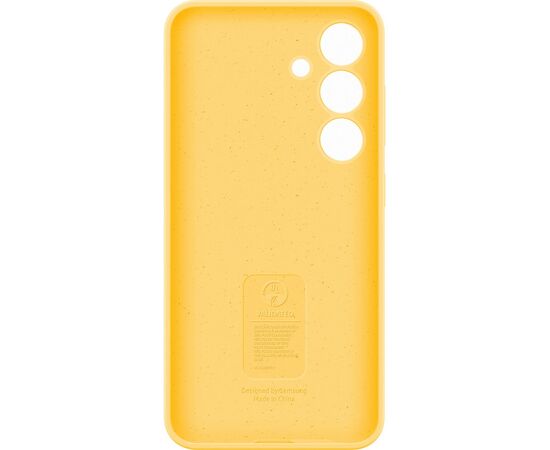 Чехол для мобильного телефона Samsung Galaxy S24 (S921) Silicone Case Yellow (EF-PS921TYEGWW), изображение 4 Чехол для мобильного телефона Samsung Galaxy S24 (S921) Silicone Case Yellow (EF-PS921TYEGWW), изображение 4