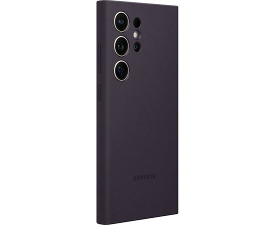 Чехол для мобильного телефона Samsung Galaxy S24 Ultra (S928) Silicone Case Dark Violet (EF-PS928TEEGWW), изображение 2