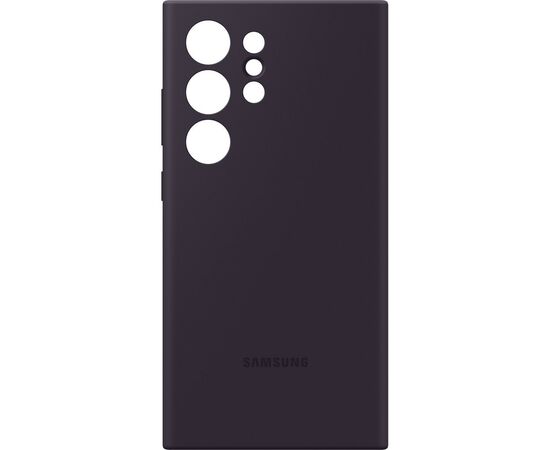 Чехол для мобильного телефона Samsung Galaxy S24 Ultra (S928) Silicone Case Dark Violet (EF-PS928TEEGWW), изображение 4