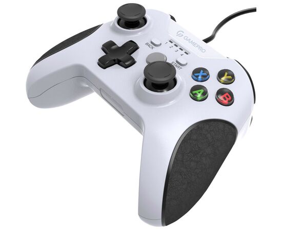 Геймпад GamePro MG450W USB White-Black (MG450W), изображение 3 Геймпад GamePro MG450W USB White-Black (MG450W), изображение 3