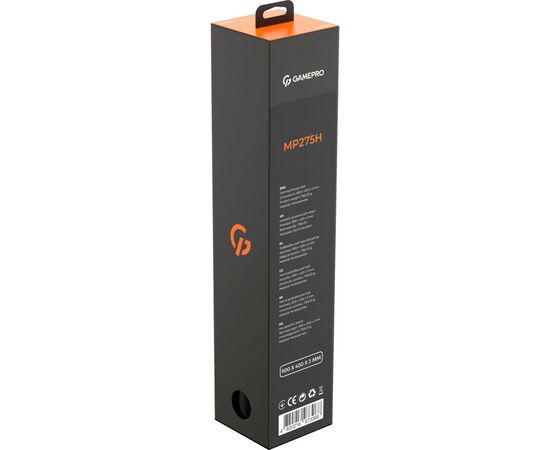 Килимок для мишки GamePro MP275H Black (MP275H), зображення 7 Килимок для мишки GamePro MP275H Black (MP275H), зображення 7