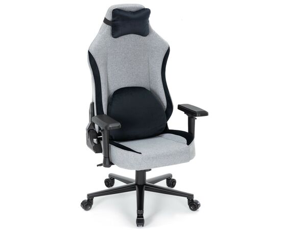 Кресло игровое GamePro GC715DG Linen fabric Dark grey (GC715DG), изображение 4 Кресло игровое GamePro GC715DG Linen fabric Dark grey (GC715DG), изображение 4