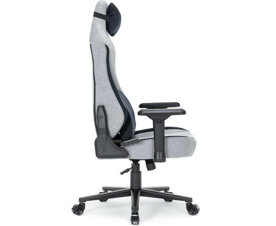 Кресло игровое GamePro GC715DG Linen fabric Dark grey (GC715DG), изображение 6 Кресло игровое GamePro GC715DG Linen fabric Dark grey (GC715DG), изображение 6